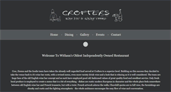 Desktop Screenshot of crofterswinebar.co.uk